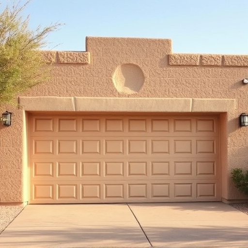 how dust and heat affect garage doors in the desert climate