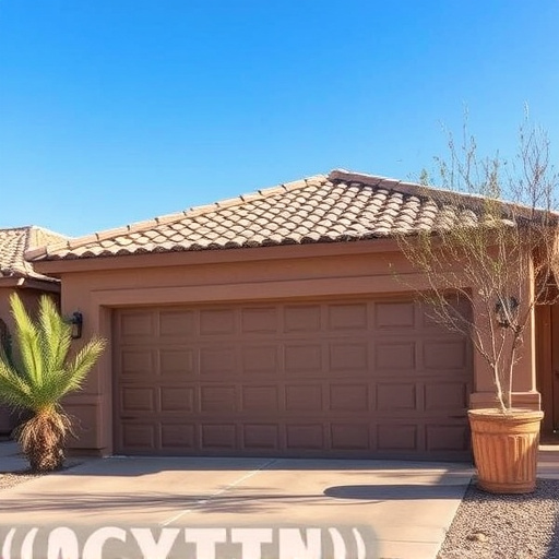 how dust and heat affect garage doors in the desert climate