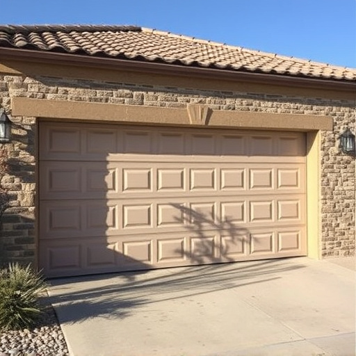 how dust and heat affect garage doors in the desert climate