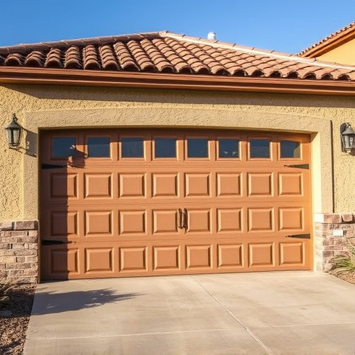 how dust and heat affect garage doors in the desert climate