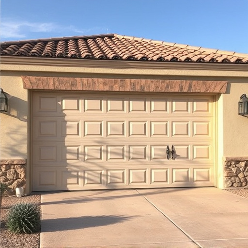 how dust and heat affect garage doors in the desert climate