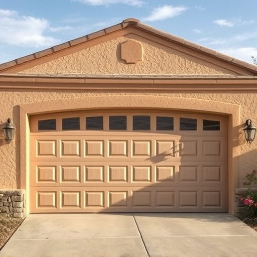 how dust and heat affect garage doors in the desert climate