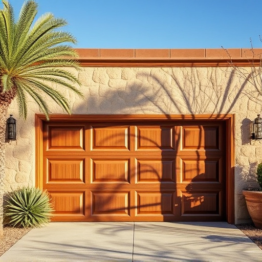how dust and heat affect garage doors in the desert climate