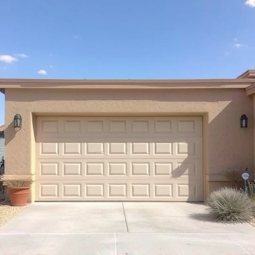 how dust and heat affect garage doors in the desert climate
