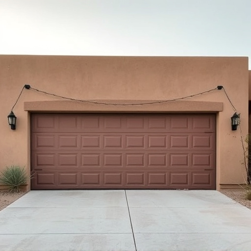 how dust and heat affect garage doors in the desert climate