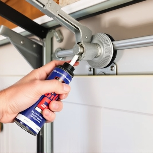 how to lubricate garage door rollers and hinges safely