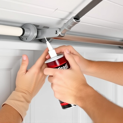 how to lubricate garage door rollers and hinges safely