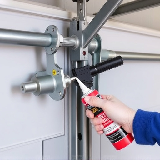 how to lubricate garage door rollers and hinges safely