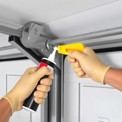 how to lubricate garage door rollers and hinges safely