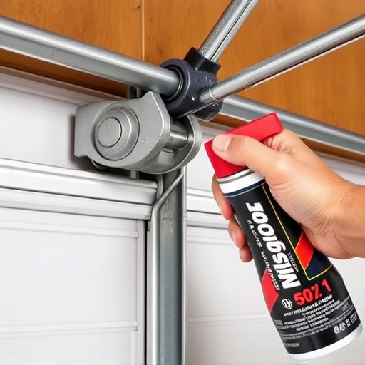how to lubricate garage door rollers and hinges safely