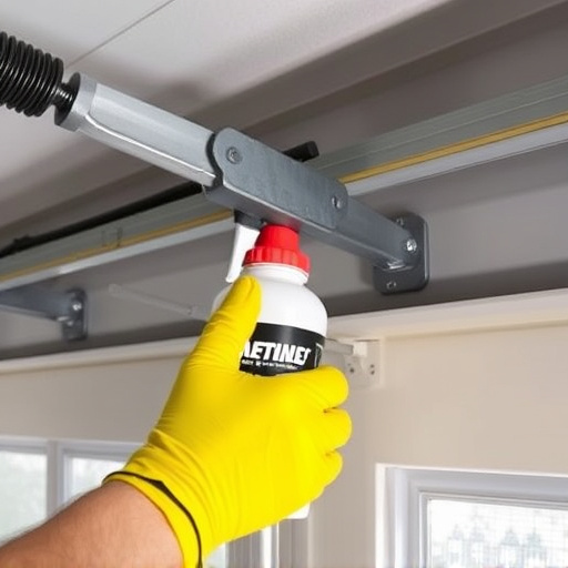 how to lubricate garage door rollers and hinges safely