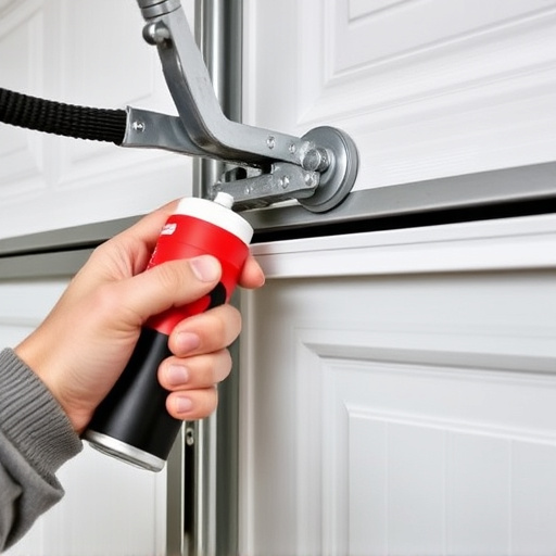 how to lubricate garage door rollers and hinges safely