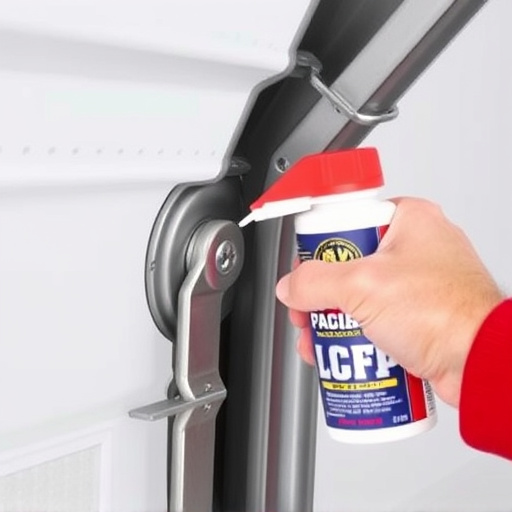 how to lubricate garage door rollers and hinges safely