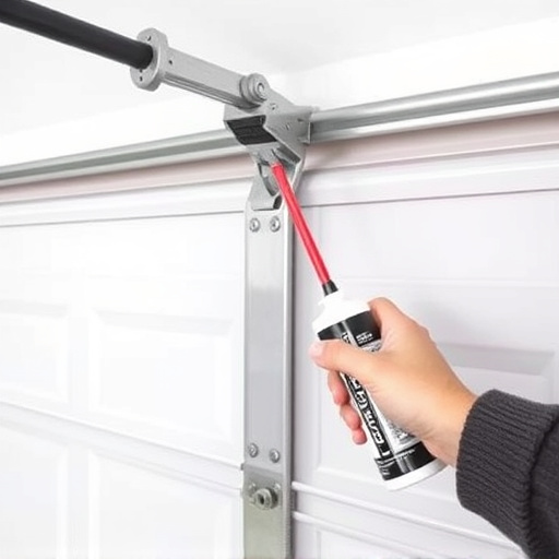 how to lubricate garage door rollers and hinges safely