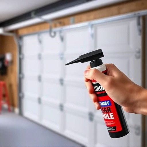 how to lubricate garage door rollers and hinges safely