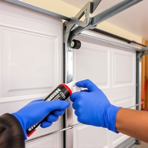 how to lubricate garage door rollers and hinges safely