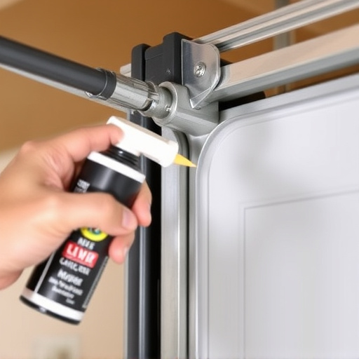 how to lubricate garage door rollers and hinges safely