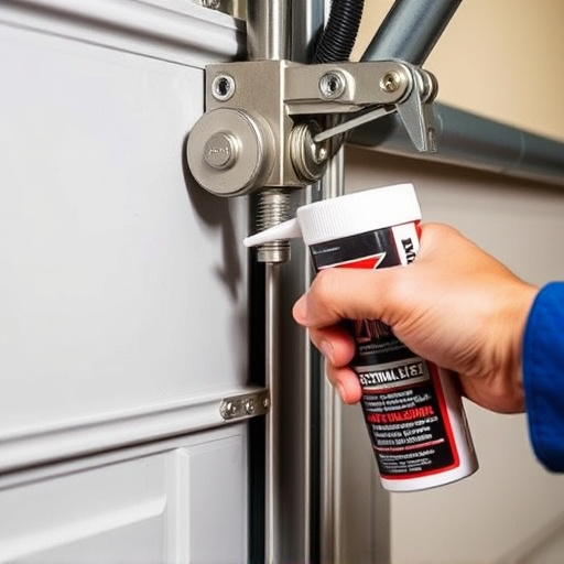 how to lubricate garage door rollers and hinges safely