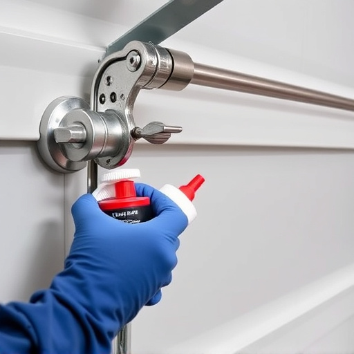 how to lubricate garage door rollers and hinges safely