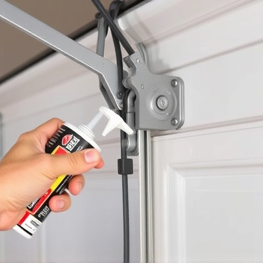 how to lubricate garage door rollers and hinges safely