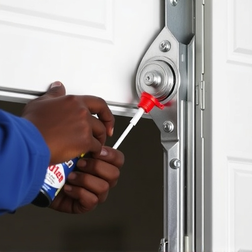 how to lubricate garage door rollers and hinges safely