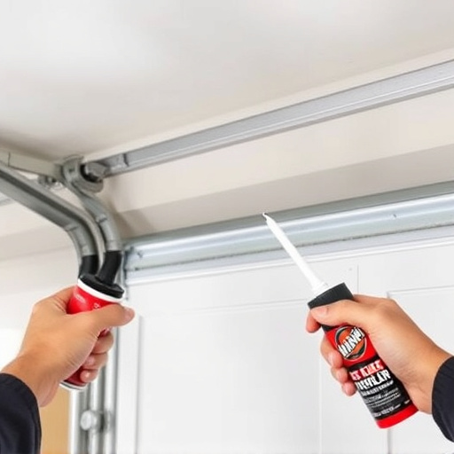how to lubricate garage door rollers and hinges safely