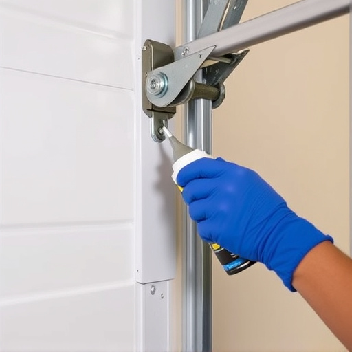 how to lubricate garage door rollers and hinges safely