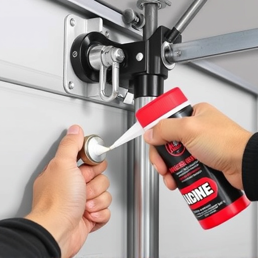 how to lubricate garage door rollers and hinges safely