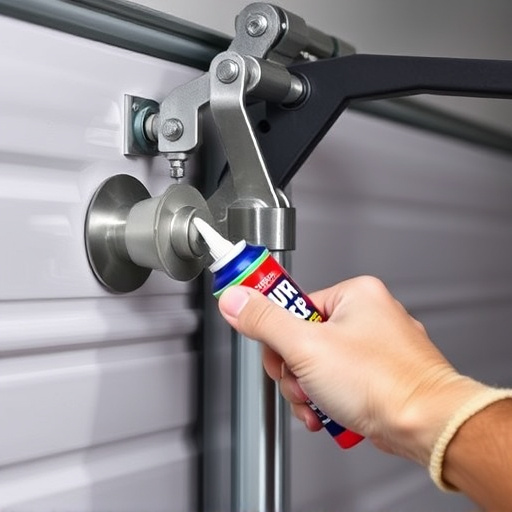 how to lubricate garage door rollers and hinges safely