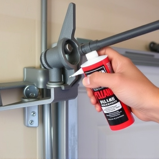 how to lubricate garage door rollers and hinges safely