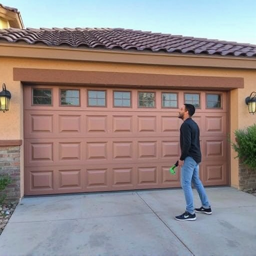 quick garage door repair in Tucson