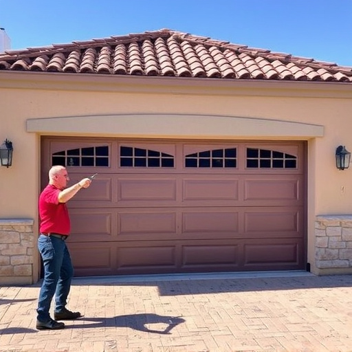 quick garage door repair in Tucson