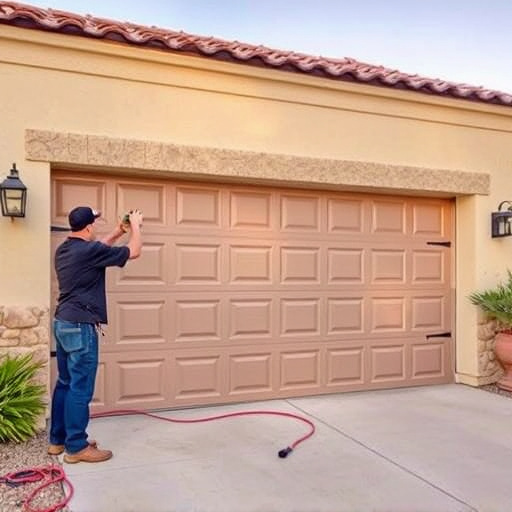 quick garage door repair in Tucson