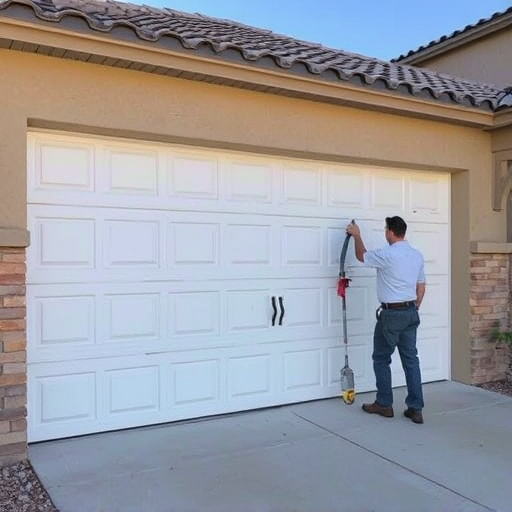 quick garage door repair in Tucson
