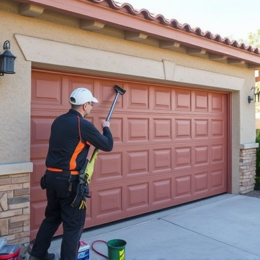 quick garage door repair in Tucson