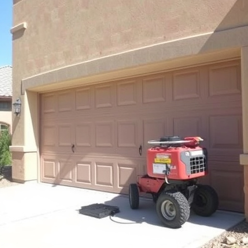 quick garage door repair in Tucson