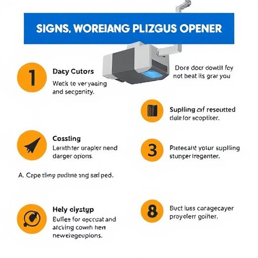 signs you need a new garage door opener