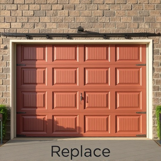 when to replace vs repair a garage door panel