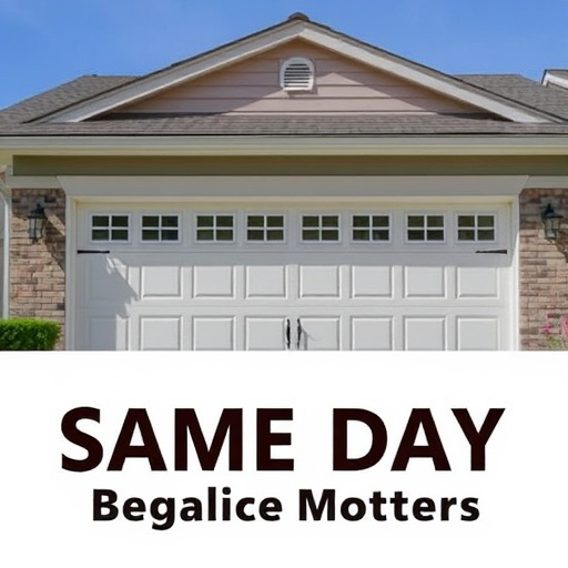 why same-day garage door repair service matters