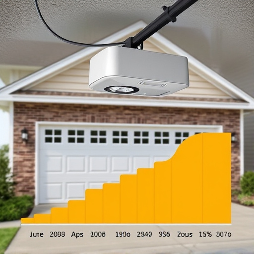 average lifespan of a residential garage door opener