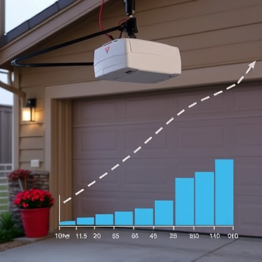 average lifespan of a residential garage door opener