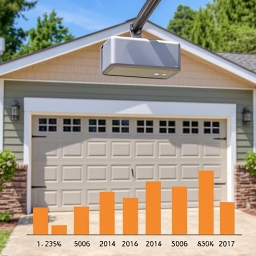 average lifespan of a residential garage door opener