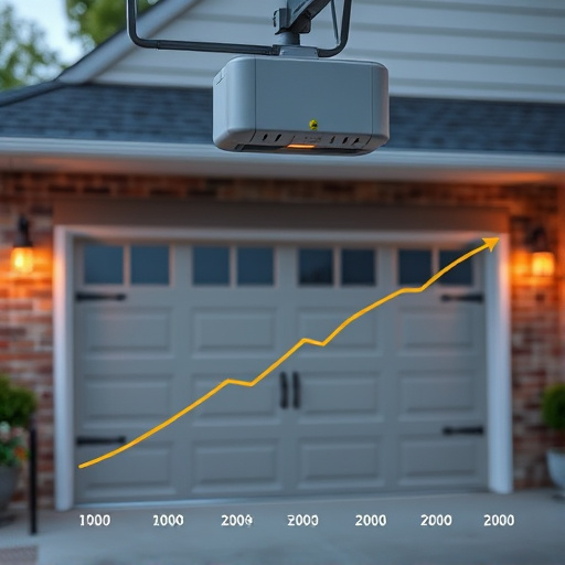 average lifespan of a residential garage door opener