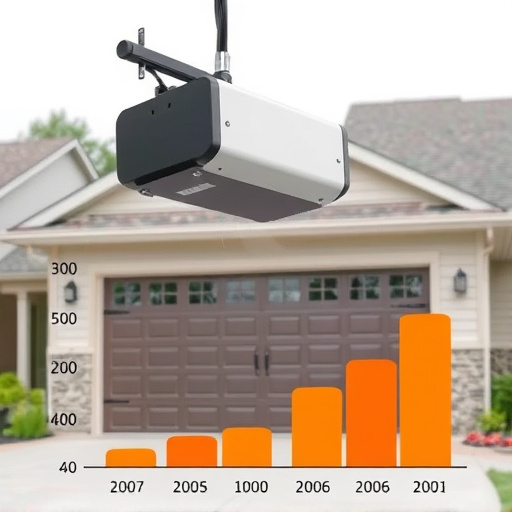 average lifespan of a residential garage door opener