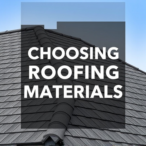 Choosing Roofing Materials