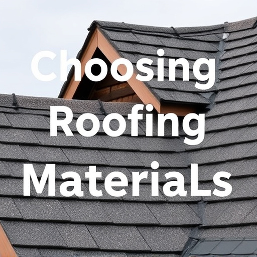 Choosing Roofing Materials