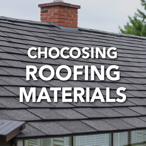 Choosing Roofing Materials