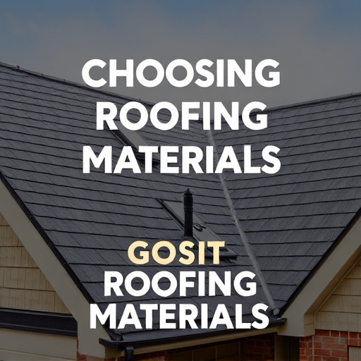 Choosing Roofing Materials