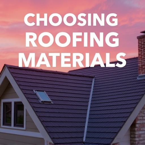 Choosing Roofing Materials