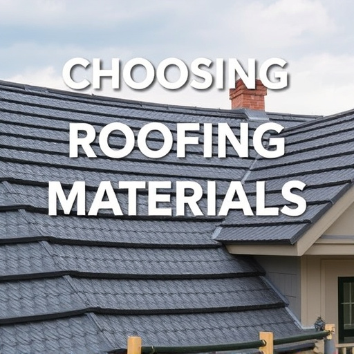 Choosing Roofing Materials